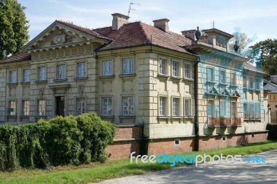 Wilanow Palace In Warsaw Poland Stock Photo