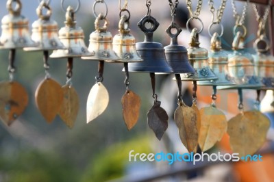 Wind Bells Stock Photo