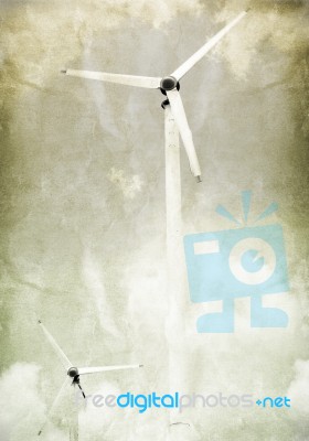 Wind Energy Stock Photo