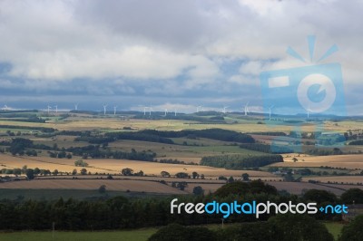 Wind Farm Stock Photo