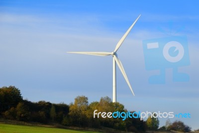 Wind Turbine Stock Photo