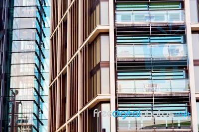 Windows In The City Of  Home And Office   Skyscraper  Building Stock Photo
