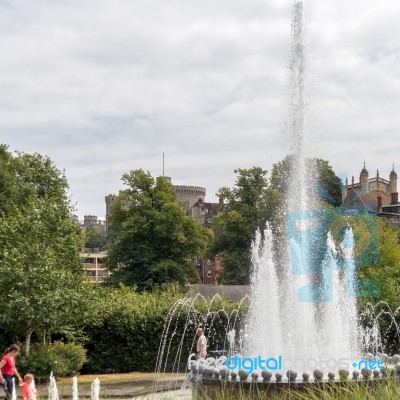 Windsor, Maidenhead & Windsor/uk - July 22 : View Of The Diamond… Stock Photo