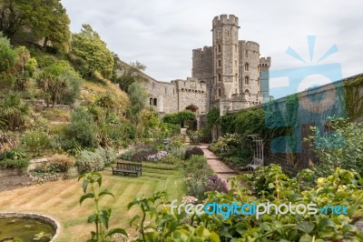 Windsor, Maidenhead & Windsor/uk - July 22 : View Of Windsor Cas… Stock Photo