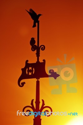 Windvane Stock Photo