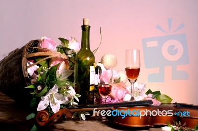 Wine Stock Photo