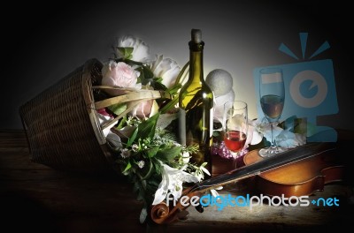 Wine Stock Photo