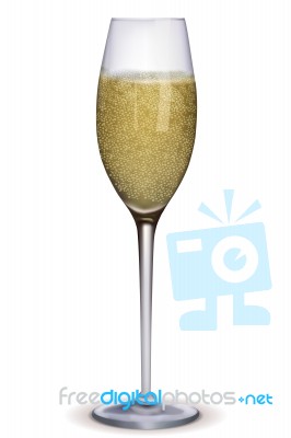 Wine Glass Stock Image