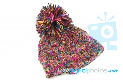 Winter Knit Hat Stock Photo