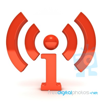 Wireless Icon Stock Image