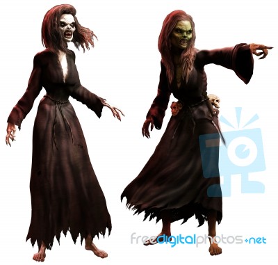 Witches Stock Image