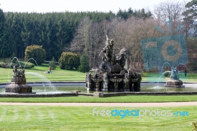 Witley Court, Great Witley/worcestershire - April 10 : Witley Co… Stock Photo