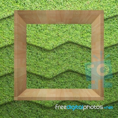 Wood Box Stock Image
