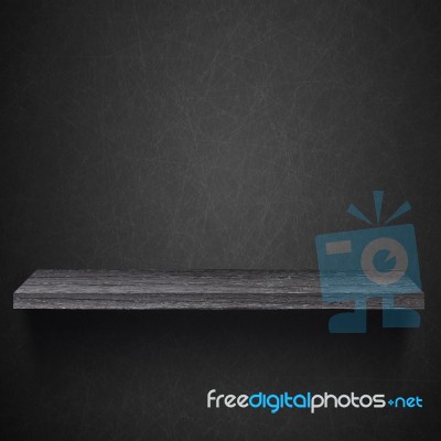 Wood Shelf Stock Image