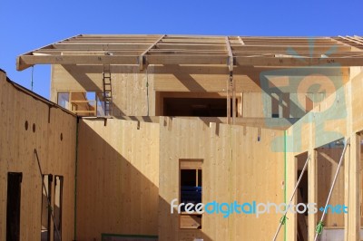 Wooden Architecture Stock Photo