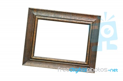 Wooden Frame Stock Photo