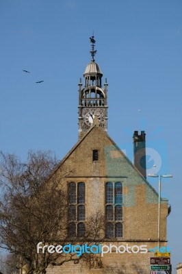 Wooden Tower In Moreton-in-marsh Stock Photo