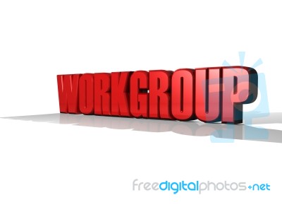 Workgroup Stock Image