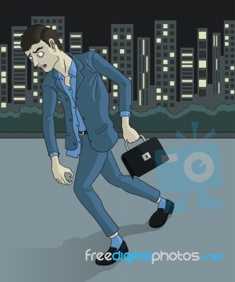 Working Dead Stock Image