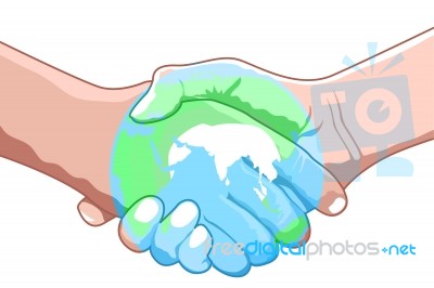 World Deal Stock Image
