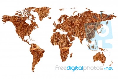 World Map Stock Image