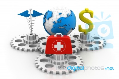 World Medical Concept Stock Image
