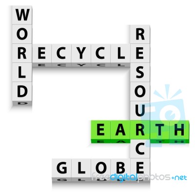 World Recycle Stock Image