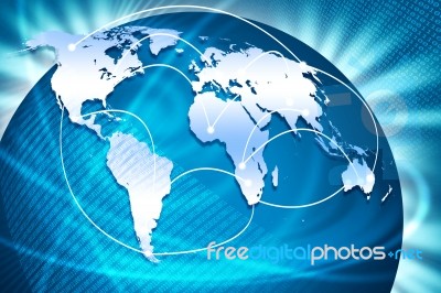World Web Stock Image