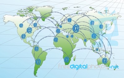 World Wide Networks Stock Image