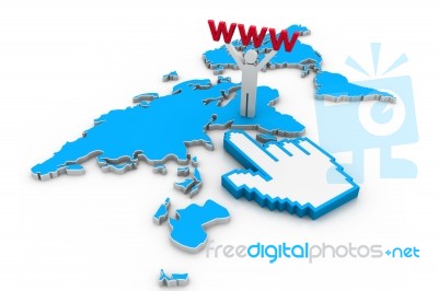 World Wide Web Stock Image
