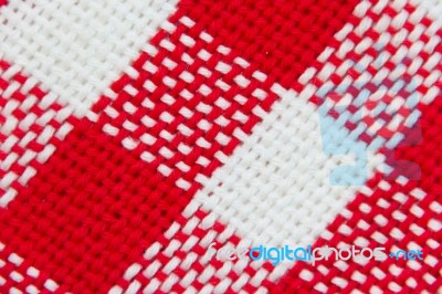 Woven Texture Background On Loom Stock Photo