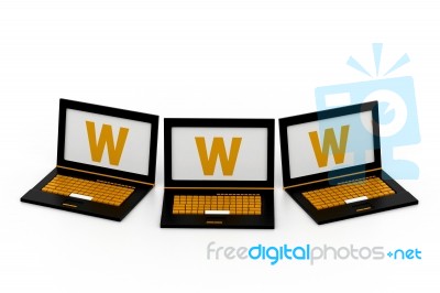 Www Concept Stock Image