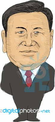 Xi Jinping President China Stock Image