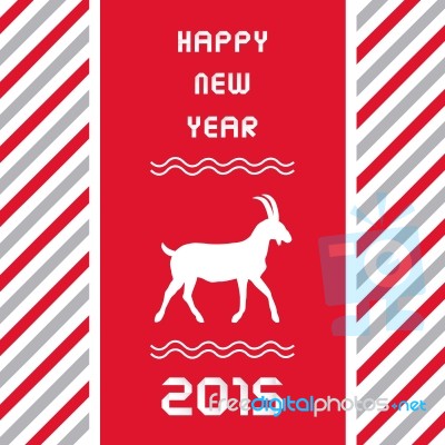 Year Of The Goat3 Stock Image