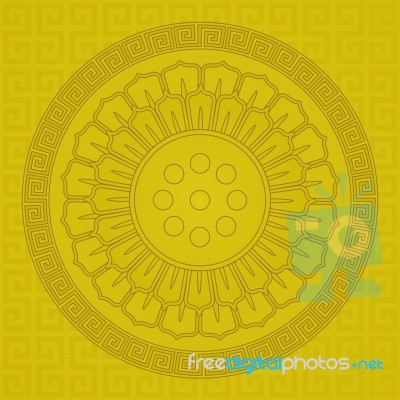 Yellow Background Stock Image