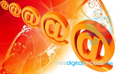 Yellow Business Symbol  Stock Image
