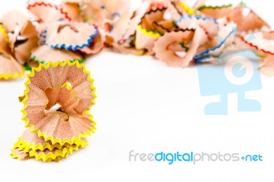 Yellow Pencil Shavings Stock Photo Yellow Pencil Shavings Stock Photo