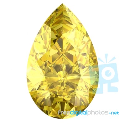 Yellow Sapphire Stock Image Yellow Sapphire Stock Image