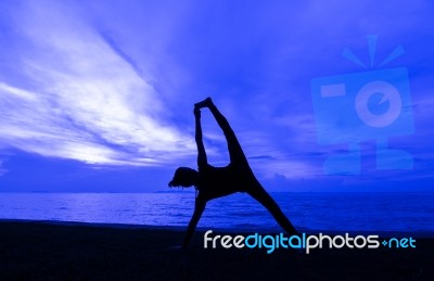 Yoga Stock Photo