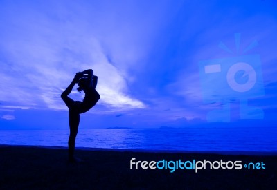 Yoga Stock Photo