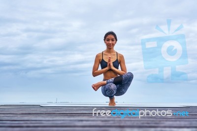 Yoga Pla Stock Photo