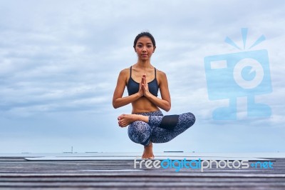 Yoga Pla Stock Photo