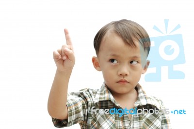 Young Asian Boy With Hand Sign Stock Photo Young Asian Boy With Hand Sign Stock Photo