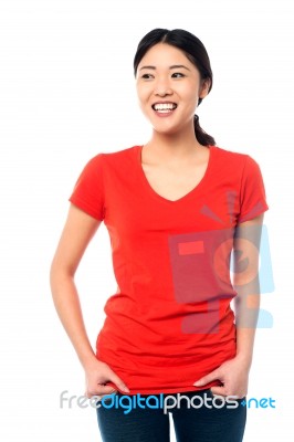 Young Attractive Model In Casuals Stock Photo Young Attractive Model In Casuals Stock Photo