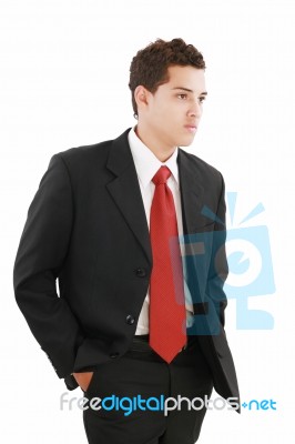 Young Businessman Stock Photo