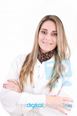 Young Female Doctor Stock Photo