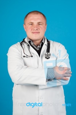 Young Student Of Medicine Stock Photo