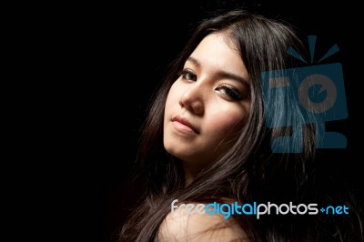 Younger Woman Stock Photo