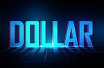 2d Rendering Usd Dollar Symbol  Stock Photo