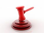 3d Gavel  Stock Photo